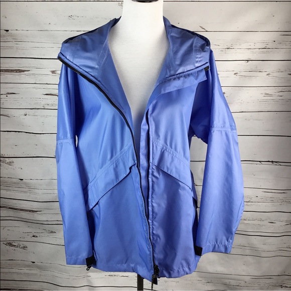 L.L.Bean Outdoors Rain Jacket Wind Breaker Medium - Picture 3 of 16